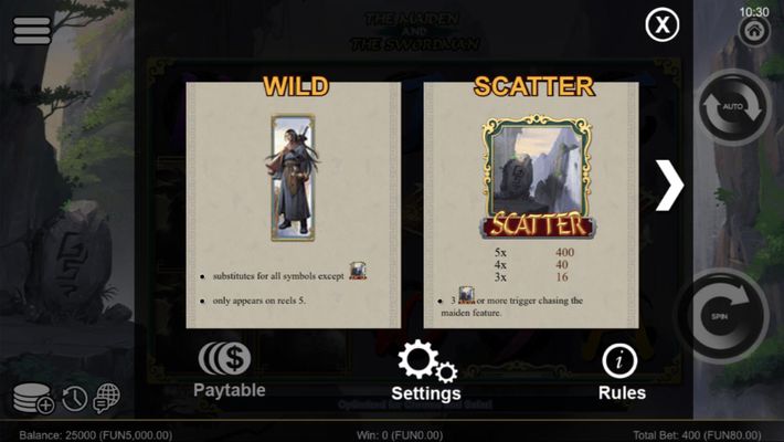 Wild and Scatter Rules