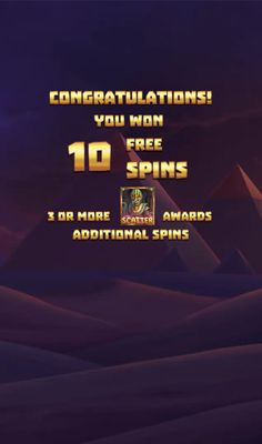 10 Free Spins Awarded