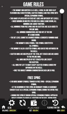 General Game Rules