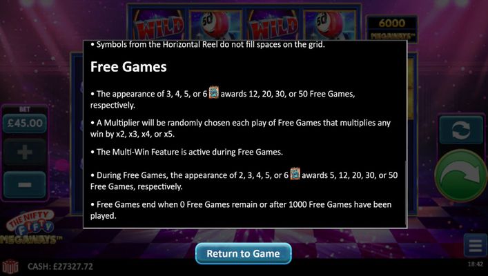 Free Game Feature