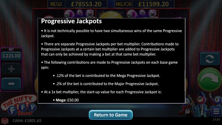 Progressive Jackpot