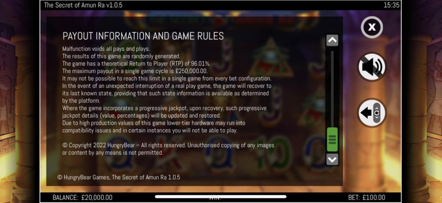 General Game Rules