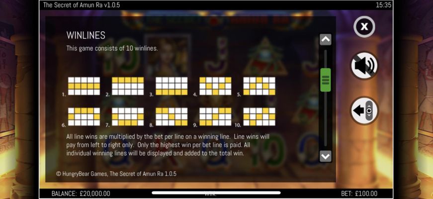 10 Free Spins Awarded