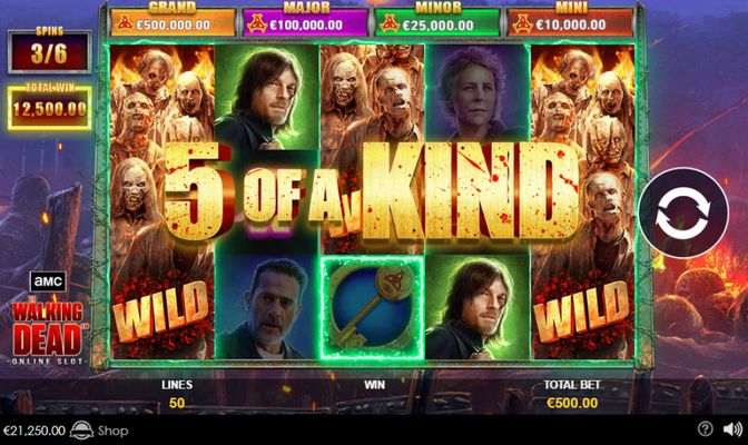 Five of a kind win