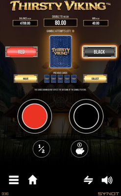 Red or Black Gamble Feature