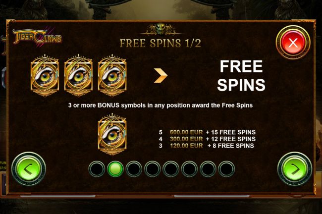 Free Spins Rules