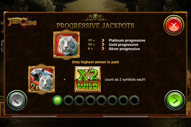 Progressive Jackpot Rules