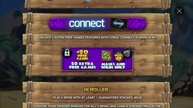 Unlock 2 extra free games features with Coral Connect in shop play