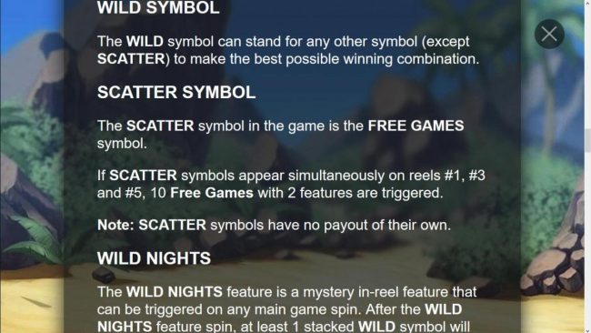 Wild and Scatter Symbols Rules