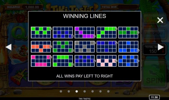 Win Lines 16-30