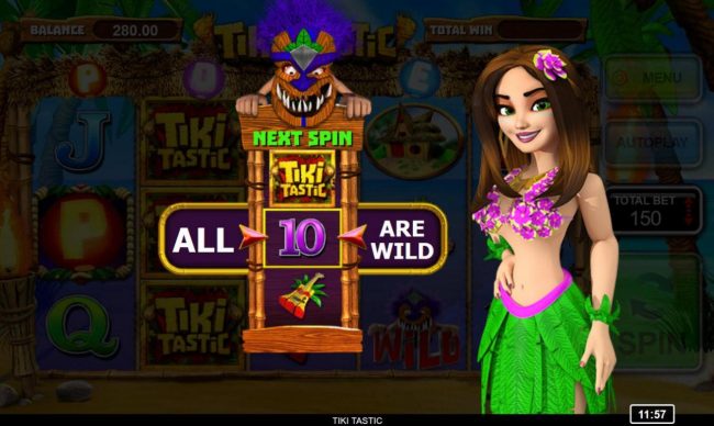 Special symbol will be wild during the free spins