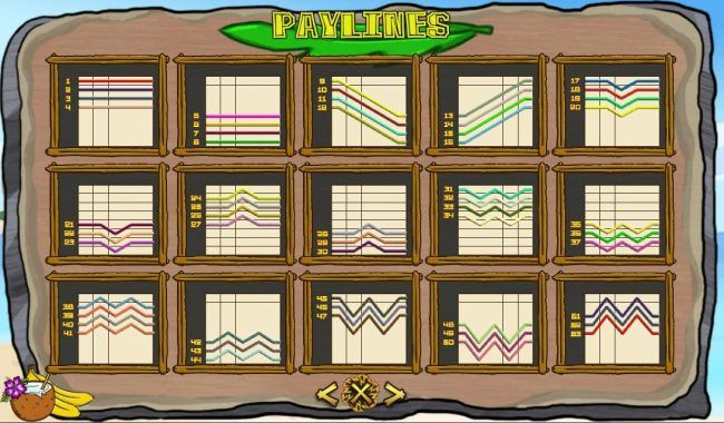 Paylines 1-50