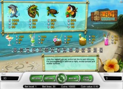 slot game symbols paytable and payline diagrams