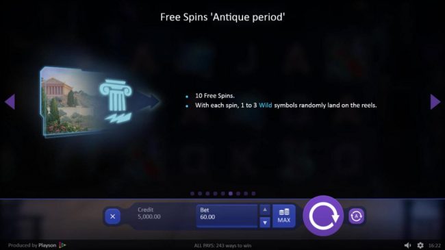 Free Spins Antique Period Rules