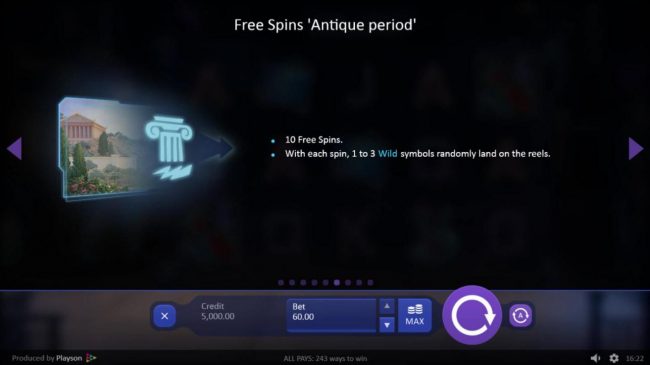 Free Spins Antique Period Rules