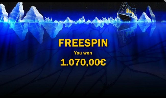 Free Spins pays out a total of 1070 coins