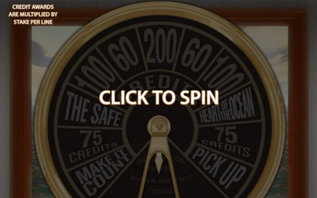 Click to spin the Wheel feature.