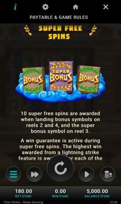 Super Free Spins