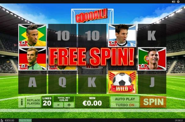 Free Spin awarded