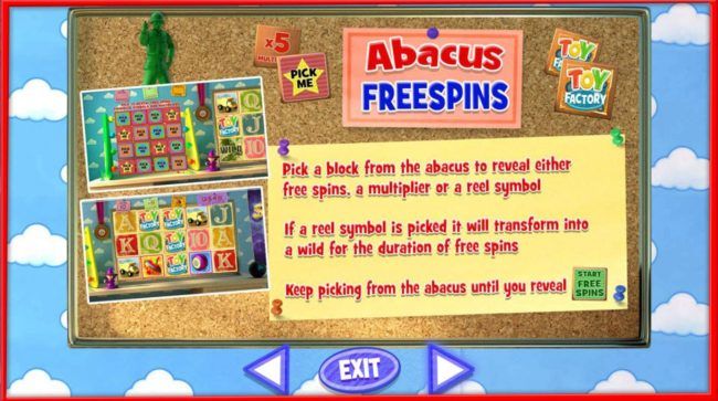 Abacus Free Spins Rules