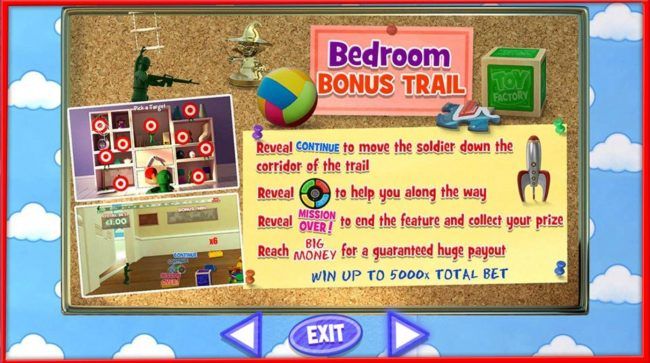 Bedroom Bonus Trail Rules