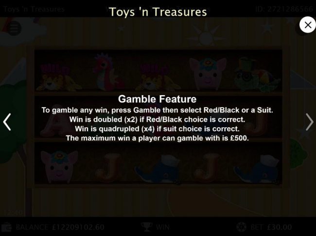 Gamble Feature Rules