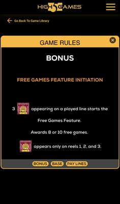 Free Game Feature