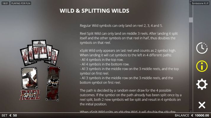 Wild and Splitting Wild