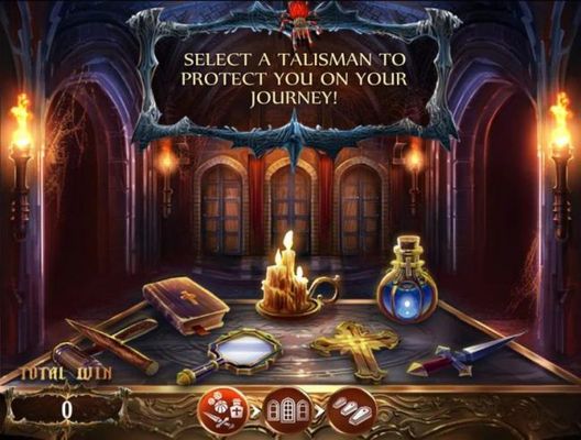 Select a talisman to protect you on your journey!