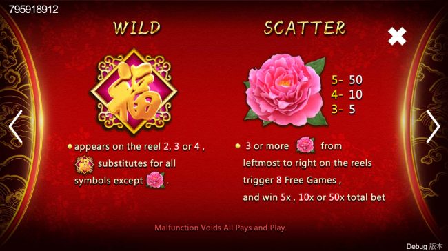 Wild and Scatter Symbol Rules