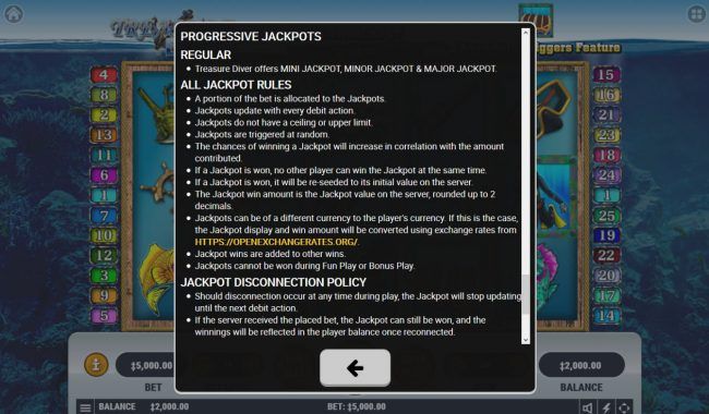 Progressive Jackpot Rules