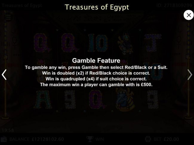 Gamble Feature Rules