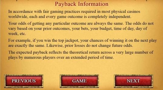 Payback Information