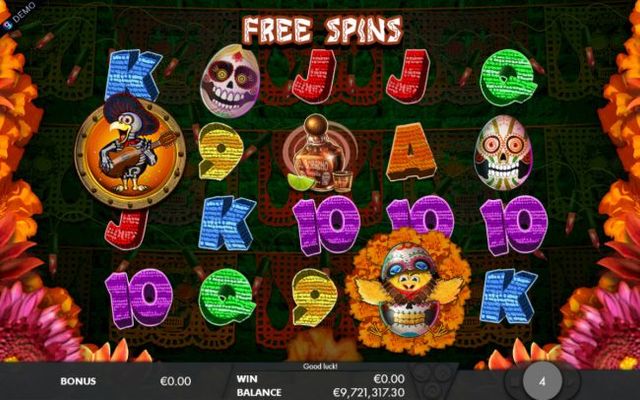 Free Spins Game Board