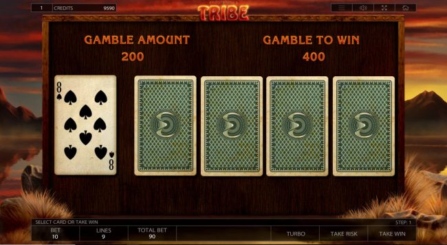 Gamble Feature Game Board
