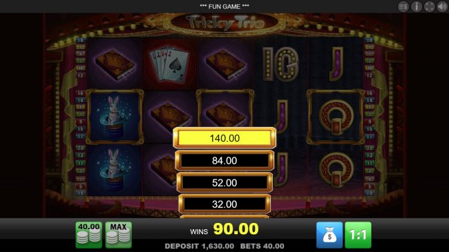 Ladder Gamble Feature Game Board