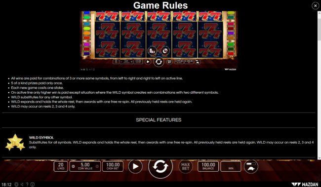 General Game Rules