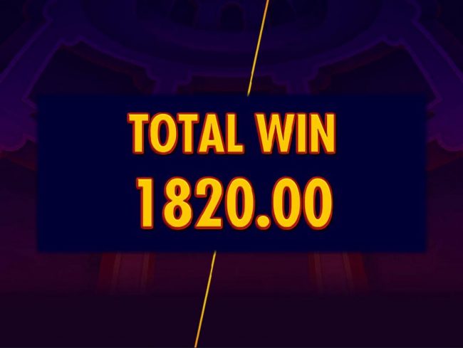 Total Free Games Win 1,820.00