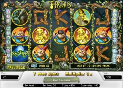 five of a kind triggers a 600 coin jackpot