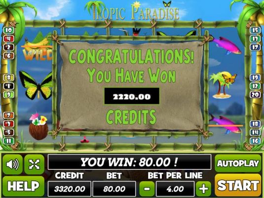 Total Free Spins Payout