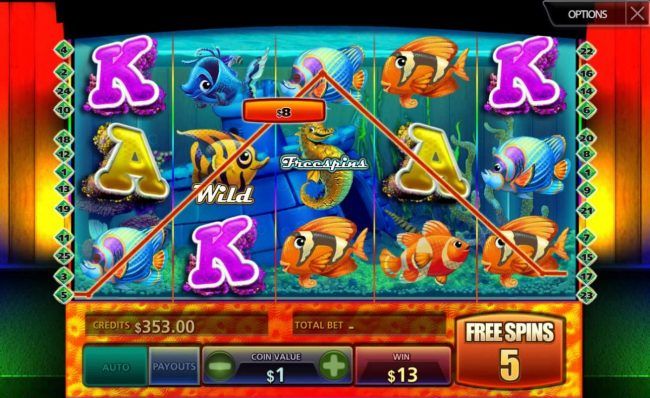 Free Spins Game Board