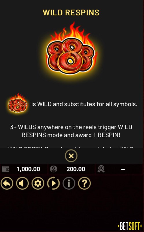 Triple Lucky 8's :: Wild Symbol