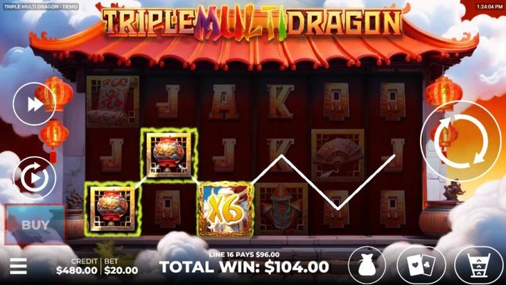 Three of a Kind win