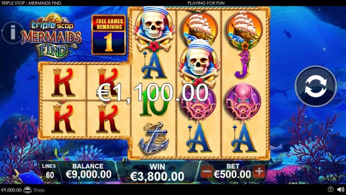 A four of a kind win