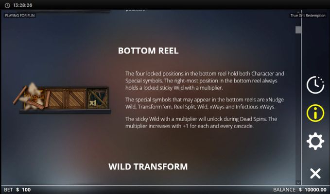 Bottom Reel