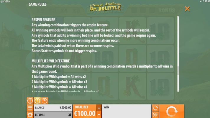 Tales of Dr. Dolittle :: General Game Rules