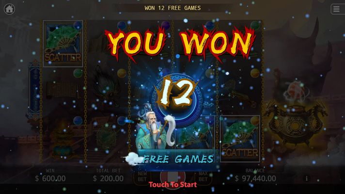 12 Free Games Awarded