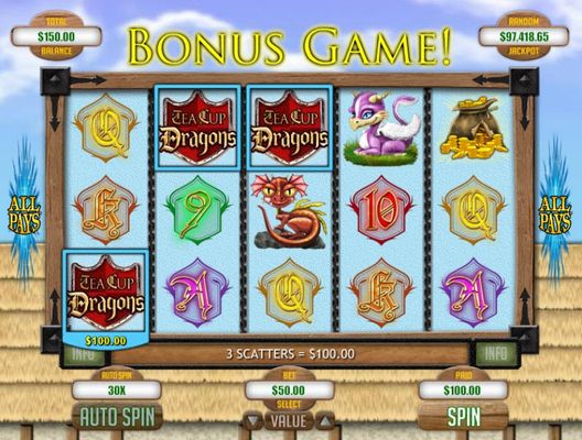 Scatter symbols triggers the free spins feature