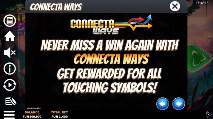 Temple Frenzy Lightning Chase :: Connecta Ways Feature