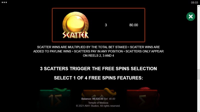 Scatter Symbol Rules